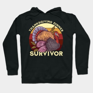 Thanksgiving Survivor Turkey Hoodie